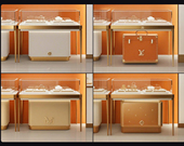 定制珠宝柜展示柜高定新款 珠宝柜名表眼镜首饰饰品柜台工厂