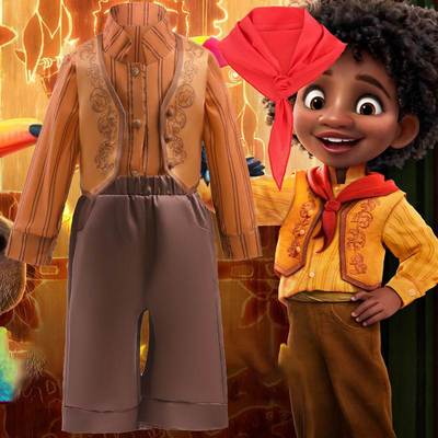 迪士尼cosplay服装 Encanto costume魔法满屋cos男童礼服表演服