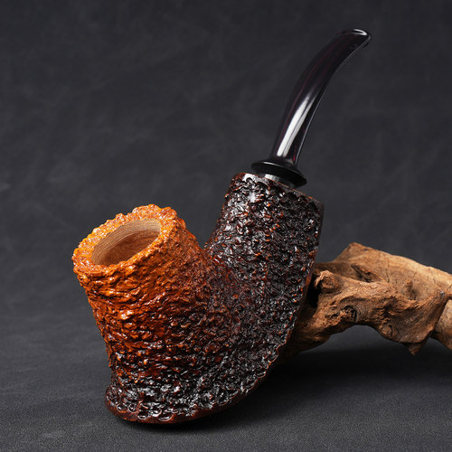 木香手工石楠木渐变火山斗烟斗