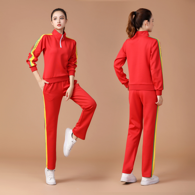 运动套装广场舞服装新款