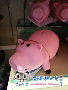 香港迪士尼乐园代购 玩具总动员 猪博士 可爱卡通 储钱罐 存钱罐