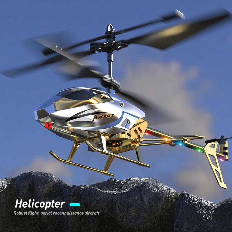 Mini helicopter drone remote control aircraft children's-封面