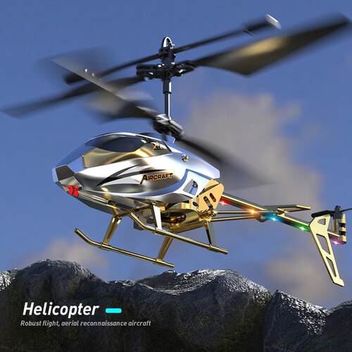 Mini helicopter drone remote control aircraft children's