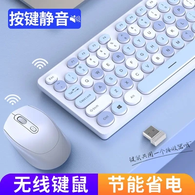 WirelessSilentKeyboardandMouse