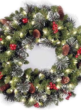 Christmas decoration wreath, berry red fruit wreath圣诞花环