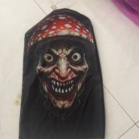 Halloween 3D Ghost Face Headset Mask Halloween 3D Ghost Face Headset Mask thumbnail 8