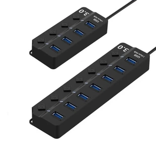 USB 3.0 HUB independent switch USB 2.0 hub splitter集线器