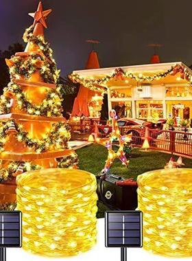 LED Christmas solar decorative lights for outdoor use户外灯