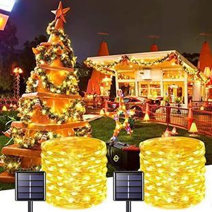 decorative solar lights for use户外灯 LED outdoor Christmas