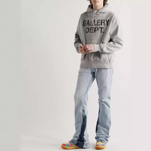 Gallery Dept新款基础款水洗微喇拼接牛仔裤潮牌男女休闲百搭长裤