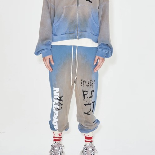 男童外套渐变2024新款秋装帽衫