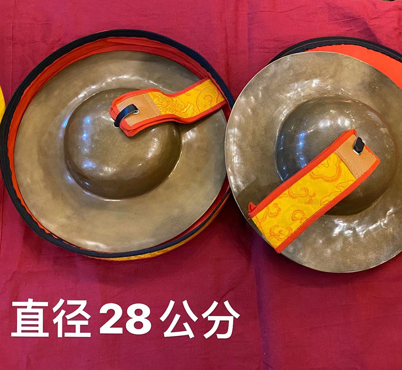 全国包邮大镲铜镲佛具法器尼泊尔正品纯铜铪子铜钹铙钹档子纯手工