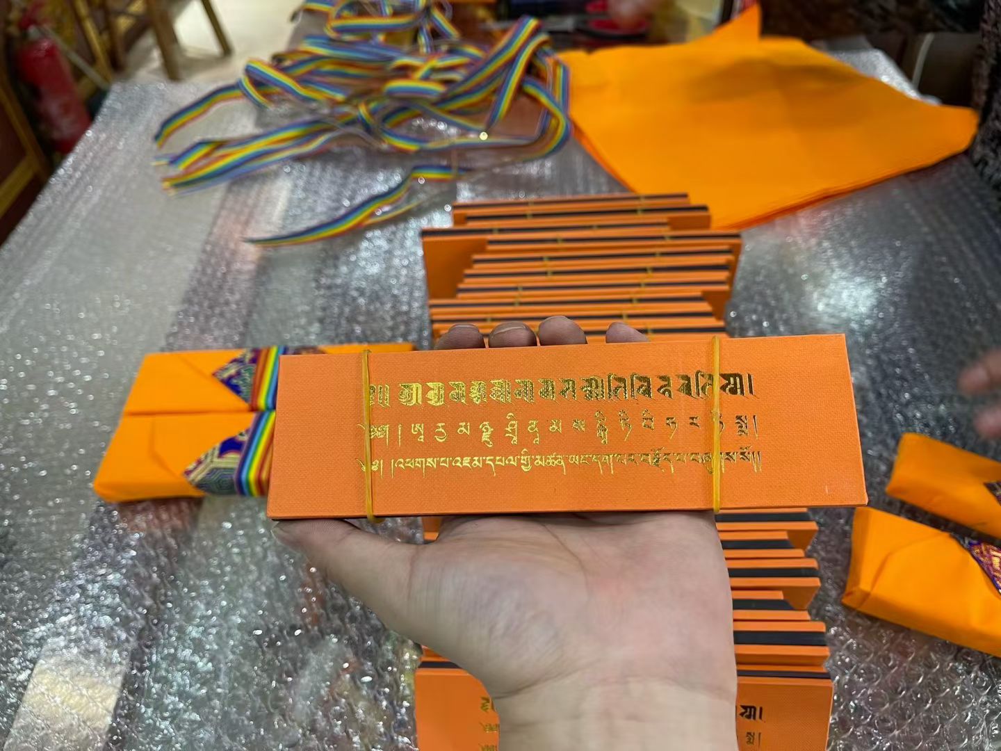 文殊菩萨本愿经佛像摆件供奉 文殊真实明经