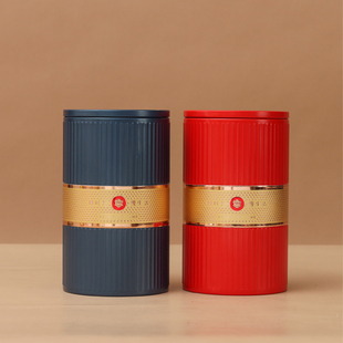 茶叶罐铁罐空罐定制空盒包装半斤装白豪银针凤凰单丛收纳盒茶叶盒