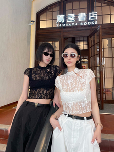 新中式 24春夏 蕾丝拼接盘扣上衣 ODTD设计师品牌 SOLSOL买手店