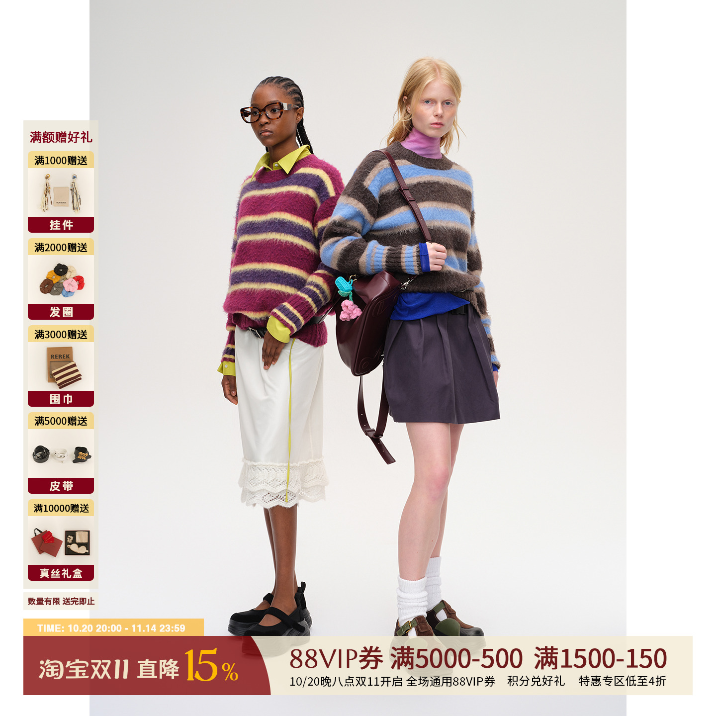 SHORTSENTENCE秋冬休闲女士毛衣