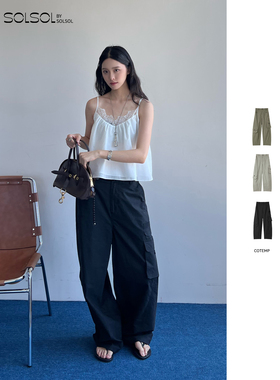 COTEMP 设计师品牌 25早秋新品 艾尔潘多口袋工装裤 SOLSOL买手店