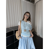 SUITTITUDE SOLSOL买手店 斜领不规则一字肩上衣 设计师 25春夏