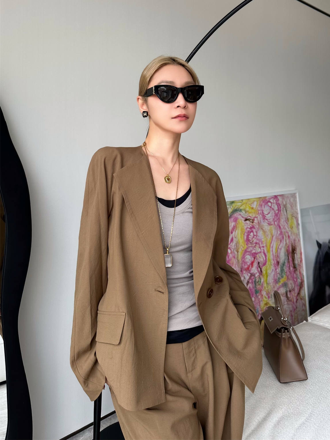 连袖外套RODERICWONG通勤