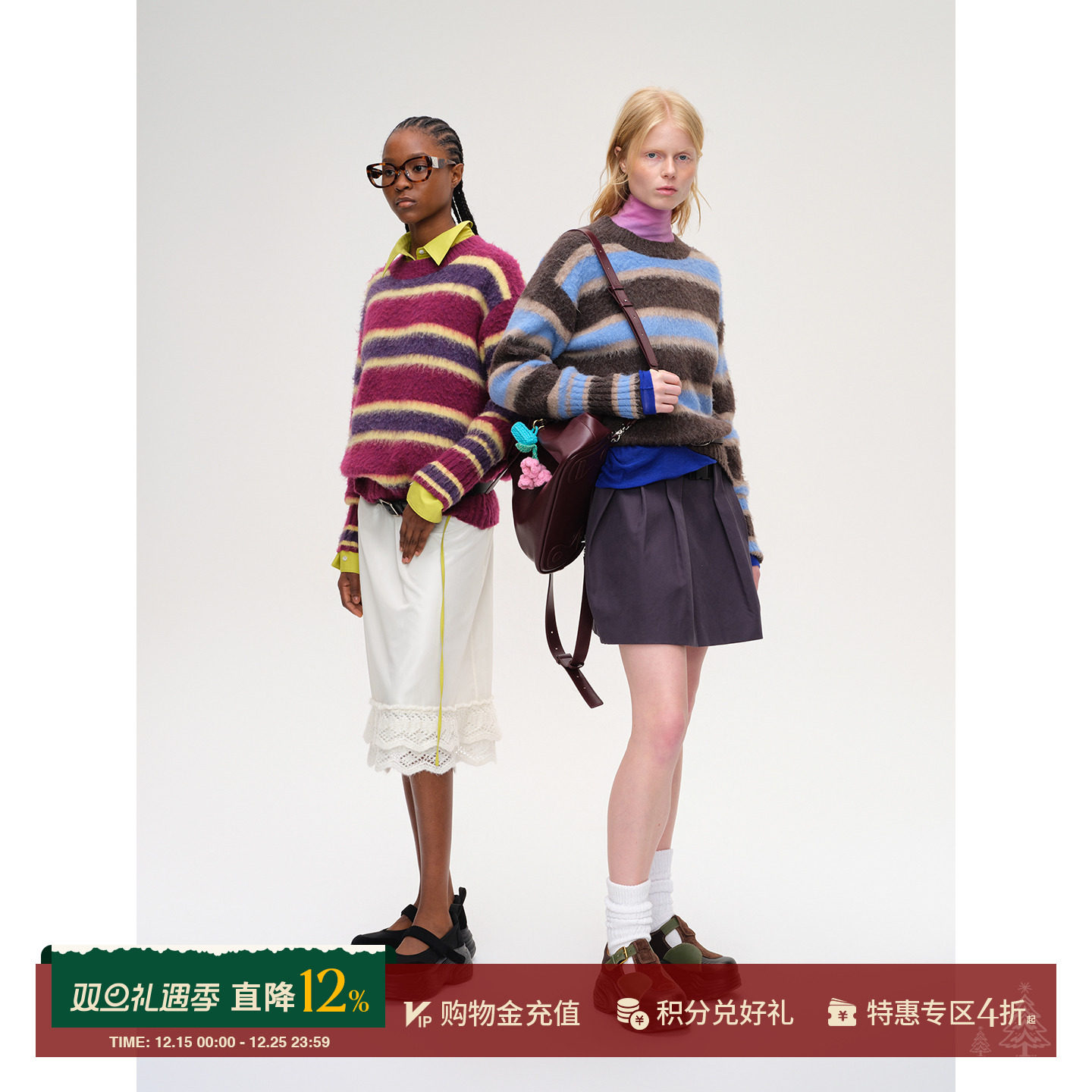 SHORTSENTENCE秋冬休闲女士毛衣