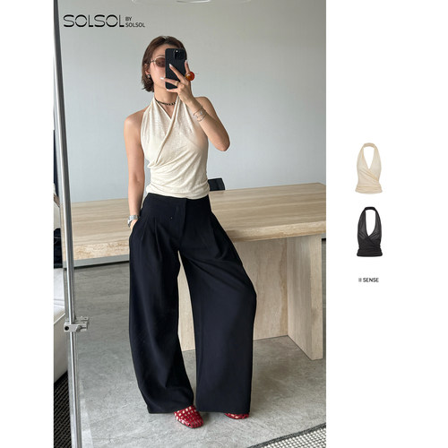 IISENSE优雅轻松挂脖上衣