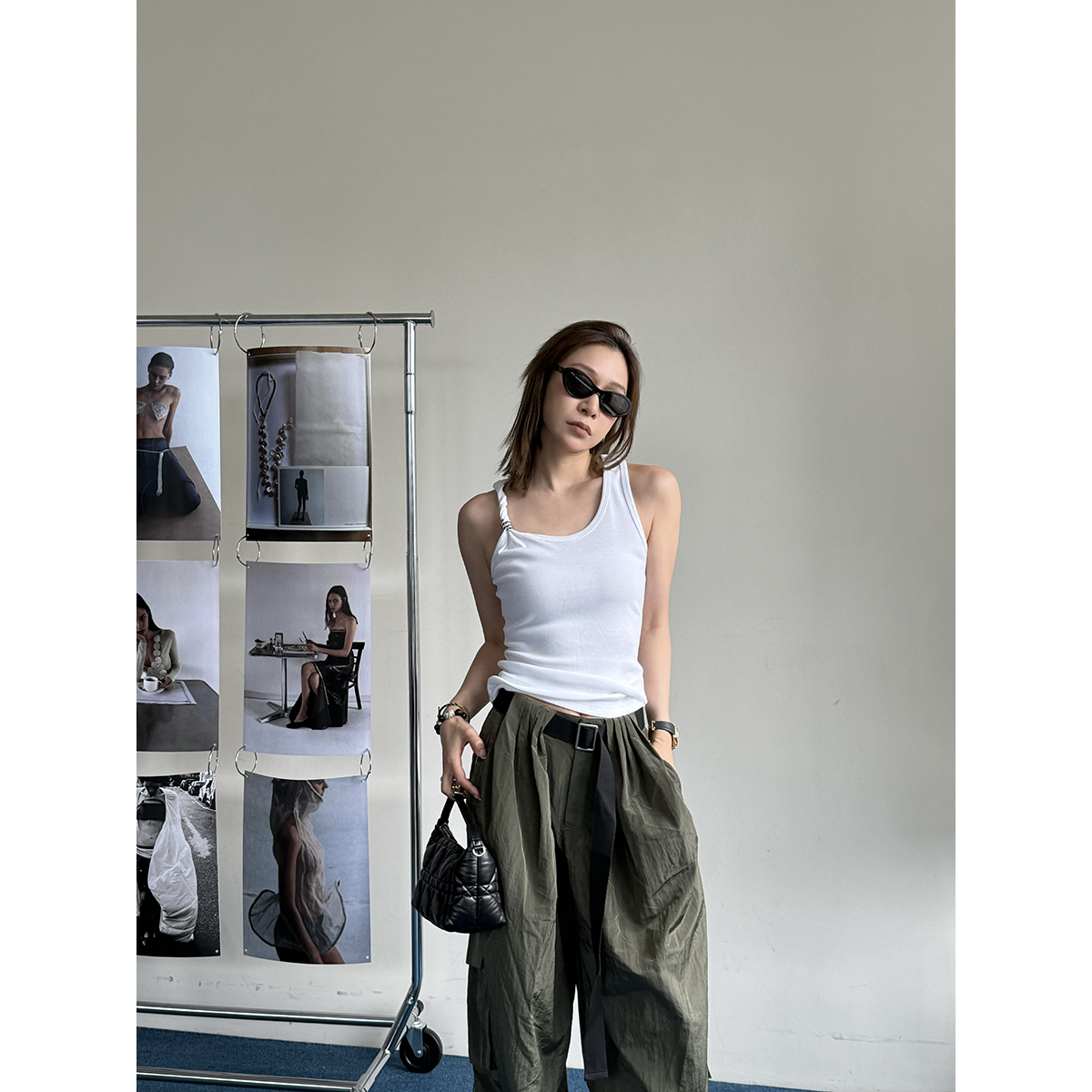 EO 设计师品牌 25春夏 白色针织上衣 SOLSOL买手店