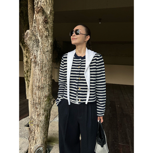 短裤 羊绒条纹针织开衫 SOLSOL买手店 设计师品牌25秋冬新品 IMMI