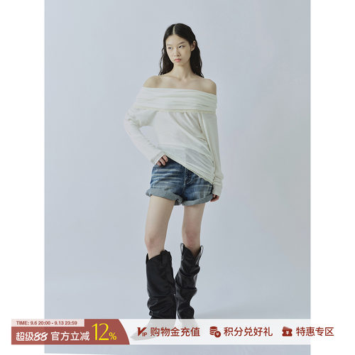 RODERICWONG复古百搭牛仔短裤