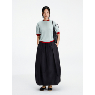 COTEMP 26春夏新款 假两件薄透针织上衣 SOLSOL买手店 设计师品牌