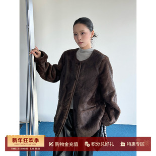 VIKTORIACHAN 设计师品牌25秋冬新品休闲羊羔毛外套SOLSOL买手店