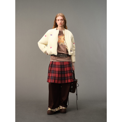 AUBRUINO秋冬保暖女士加厚羽绒服