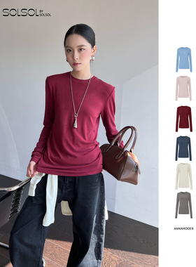 ANNAMOOER 设计师品牌 25秋冬新品  百搭打底衫 SOLSOL买手店