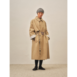 日行落肩廓感风衣 SHAO 25秋冬新品 XII SOLSOL 设计师品牌