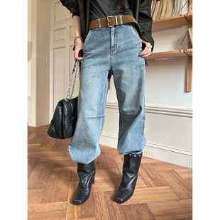 复古洗水蓝牛仔裤 25秋冬新品 SOLSOL买手店 设计师品牌 ANNENONO