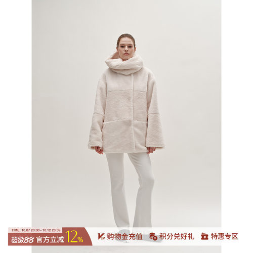 VIKTORIACHAN泰迪毛绒短款外套