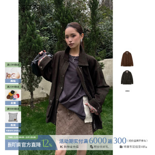 设计师品牌 口袋夹克 26早春 抛蜡羊皮工装 SOLSOL 重水洗 IMMI