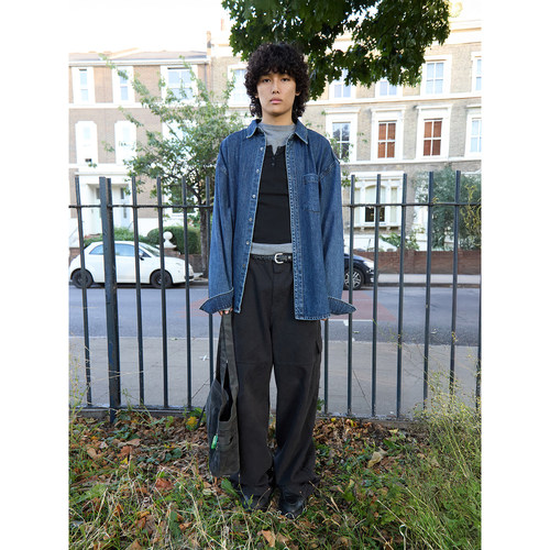 LOWCLASSICLC桃皮绒工装裤