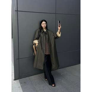 廓形水洗复古风衣 RODERIC 25春夏 WONG SOLSOL买手店 设计师品牌