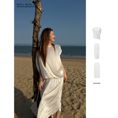 DEEPMOSS休闲柔浪软雕塑上衣