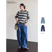 复古萝卜牛仔裤 25秋冬新品 SOLSOL买手店 设计师品牌 COTEMP