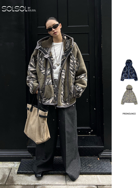 PRONOUNCE 设计师 25秋冬新款 轻质双面绳索羊毛连帽衫 SOLSOL