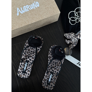 SOLSOL买手店 AUBRUINO 设计师品牌 25秋冬新品 黑脸娃娃沙滩拖鞋