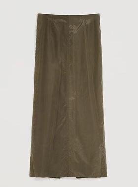 SOLSOL买手店 YEARLY PLAN设计师品牌24秋冬新品立体剪裁双层半裙