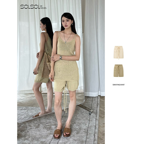 SWAYING/KINT 设计师品牌 25早秋新品 口袋直筒短裤 SOLSOL买手店