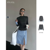 SUITTITUDE SOLSOL买手店 羊毛拼色打底 设计师品牌 25春夏新品