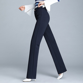 女加长款 裤 长裤 休闲宽松直筒职业工装 秋冬新款 工作裤 西装