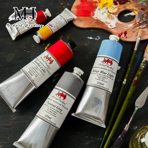 麦克哈丁油画颜料英国原装进口手工油画颜料艺术家级油画颜色