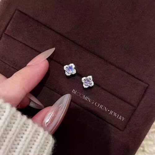【九紫离火·开启好运】新款设计温柔精致纯银耳钉