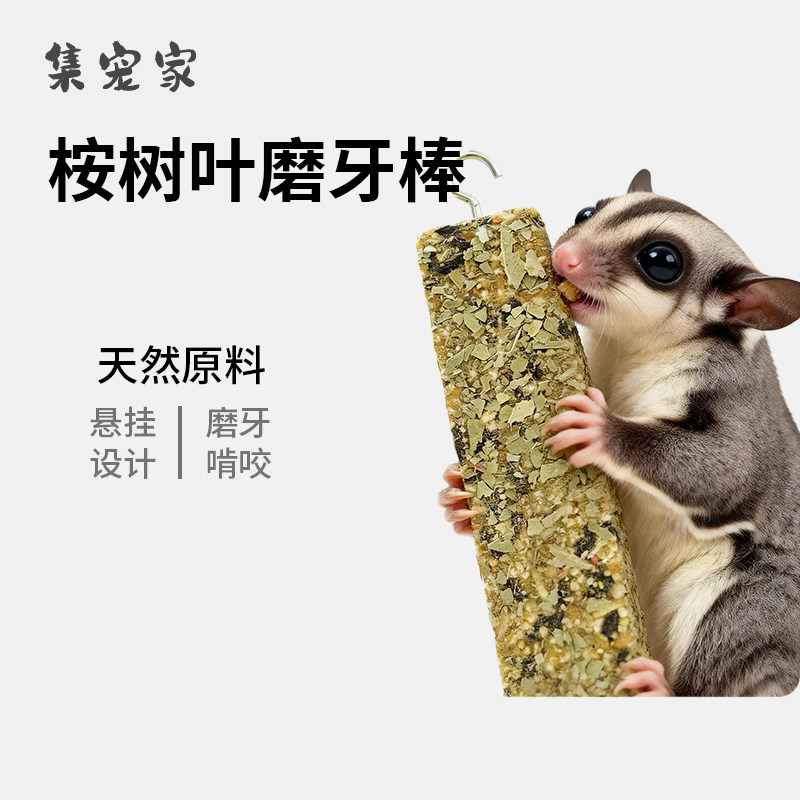 蜜袋鼯零食桉树叶磨牙棒混合果蔬花枝鼠啃咬粮食可悬挂营养均衡,宠物/宠物食品及用品,鼠类零食,淘宝优惠券,粉丝福利购,淘宝优惠卷