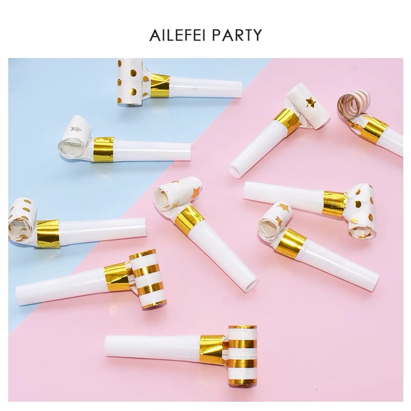 生日派对吹吹卷吹龙口哨喇叭哨子